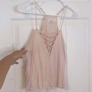 Cute dusty pink tank top